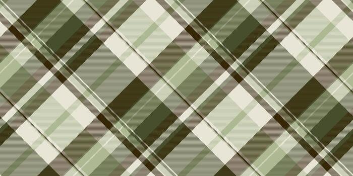 actualizar cheque tartán textil, frente sin costura antecedentes textura. ajuste modelo tartán tela en ligero y Lima colores. vector