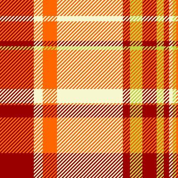 vibrante otoñal tartán modelo en calentar naranjas, rojos, y cremas Perfecto para temática de otoño diseños, textil huellas dactilares, o sitio web antecedentes. vector