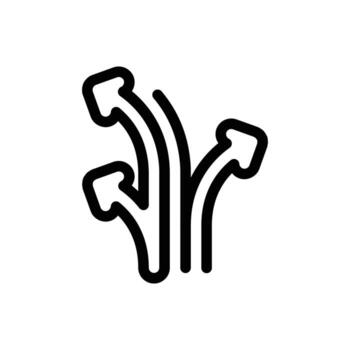 objetivo contorno icono diseño bueno para web o móvil aplicación vector