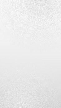 Simple Vertical Ethnic Background with a Elegant Touch Of Intricate Mandala Patterns vector