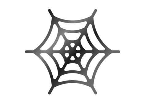 clássico aranha rede ou internet para dia das Bruxas decoração ícone png