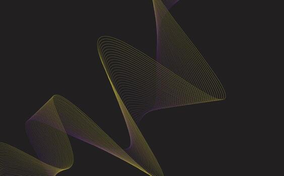 Abstract gradient flow with a modern aesthetic, ideal for tech or business themes vector