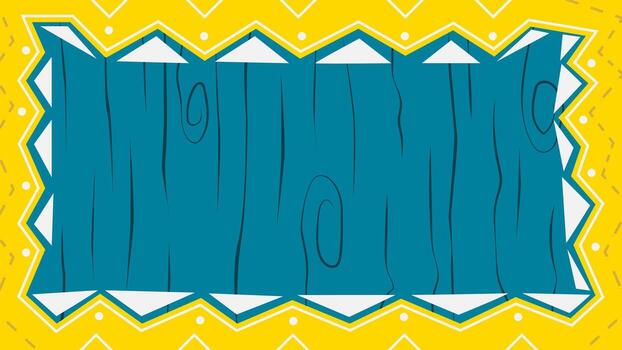 Rectangle shape yellow frame. Triangle Border Paper Texture Sharp and Dynamic vector