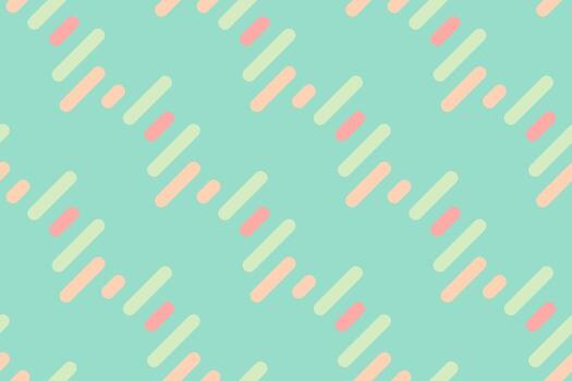 resumen pastel modelo presentando diagonal líneas y redondeado formas en suave durazno, menta verde, y pálido amarillo. Perfecto para antecedentes, textil diseños, o marca. vector