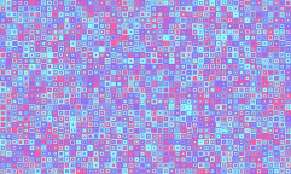 Abstract pastel mosaic background. Perfect for websites, presentations, or digital art projects. Tiny squares create a vibrant, textured effect, conveying a sense of energy and connectivity. vector