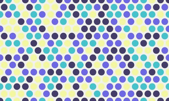 Abstract pastel polka dot pattern. Vibrant, playful design ideal for backgrounds, website banners, textiles, and packaging. Repeatable texture with a modern, geometric feel. vector