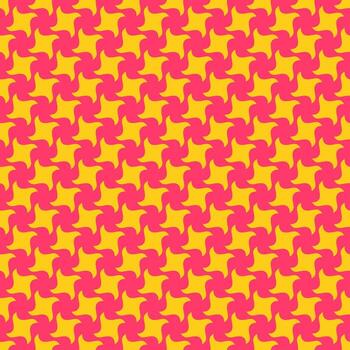 A pattern of red and yellow squares vector
