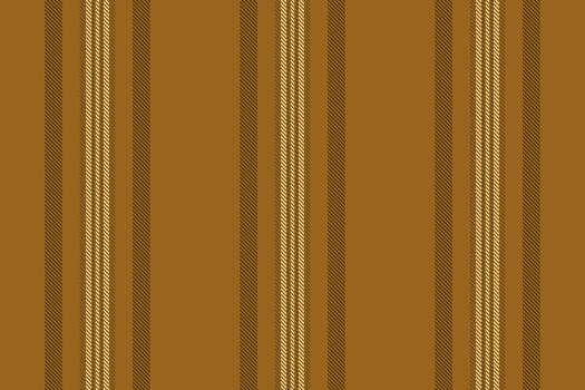 Sectangle lines texture pattern, stationary textile vertical. Harmony stripe fabric seamless background in orange and amber colors. vector