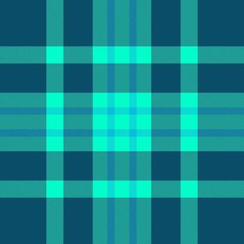 Vibrant teal and turquoise plaid pattern. Perfect for textile design, website backgrounds, or any project needing a modern, geometric feel. vector
