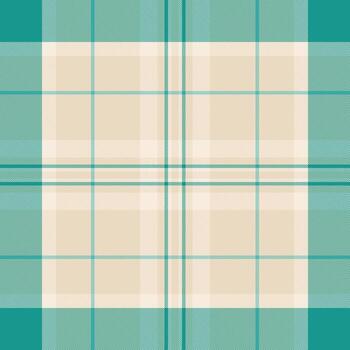 elegante verde azulado y beige tartán modelo. Perfecto para textil diseño, sitio web antecedentes, o papelería. esta sutil aún sofisticado textura evoca sentimientos de calma y subestimado estilo. vector
