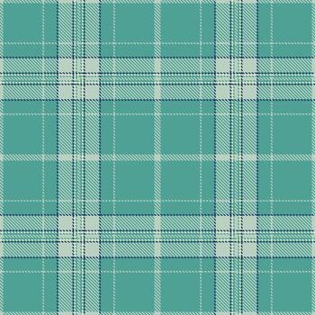 elegante verde azulado y crema tartán patrón, Perfecto para textil diseño, moda, o sitio web antecedentes. esta sutil aún sofisticado textura evoca un sensación de calma y subestimado estilo. vector