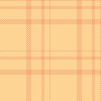 sutil melocotón y pálido amarillo tartán modelo. Perfecto para antecedentes, textiles, o embalaje diseño. esta suave, elegante textura evoca sentimientos de calor y calma. vector