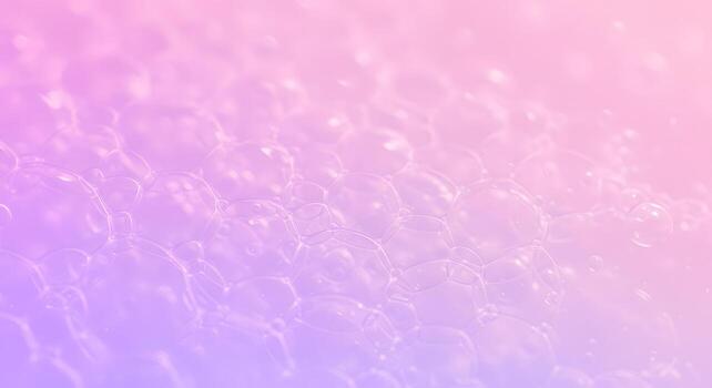 abstract scene of delicate foam bubbles captured in soft hues, highlighting artistic forms and ethereal atmosphere in close-up photo