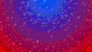 dynamisk partikel rörelse blå röd lutning video