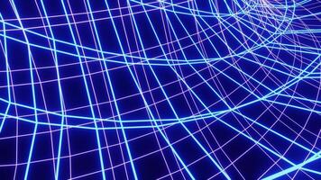 ragno digitale netto vj tunnel ciclo continuo sfondo per ai video