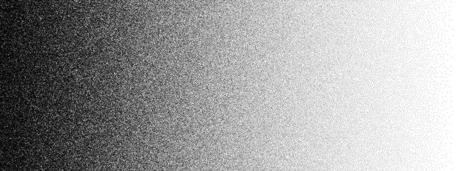 Gradient noise grain background, dotted texture vector