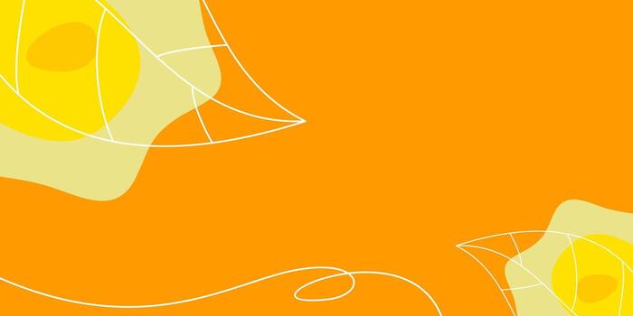 Abstract autumn background with leaf pattern. Design for banner, poster, social media. vector