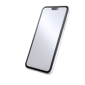 Modern Smartphone on a Minimalist Background with a Sleek Design and Touchscreen Interaction Features png