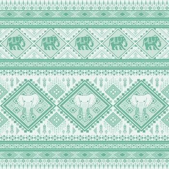 verde elefante modelo vector