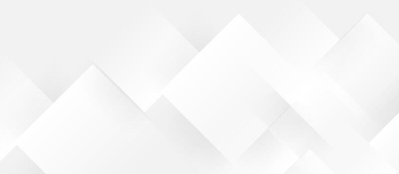 Abstract minimal white square shape with futuristic hi technology background vector