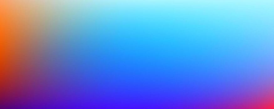 smooth gradient background blending blue, purple, and orange tones with soft abstract transition. vector