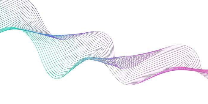 vistoso ola patrones crear un visualmente sorprendentes resumen diseño ese evoca movimiento y fluidez vector