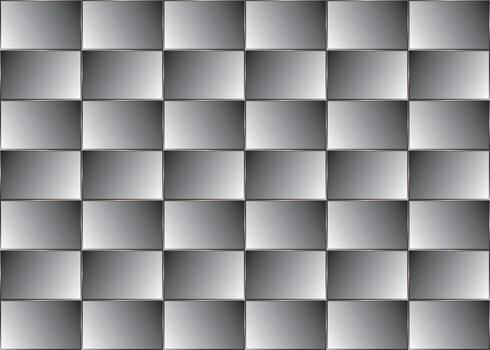 Metal block, grid, and checkered background material vector
