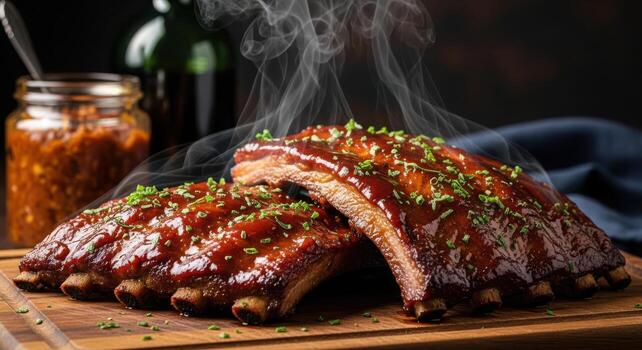 Photo of closeup of a pink iced donut with colorful sprinkles, dripping icing, isolated on white background