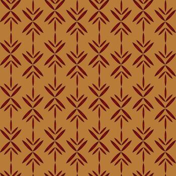 a brown and red pattern with arrows on it vector