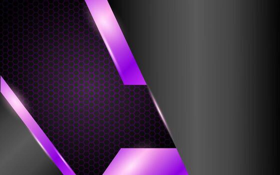resumen moderno antecedentes púrpura modelo hexagonal vector