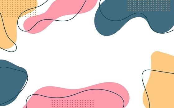 Colorful abstract background design vector