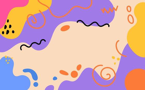 resumen pastel color antecedentes mano dibujado vector