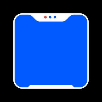 Simple Web Layout. Clean UI Design Template. vector