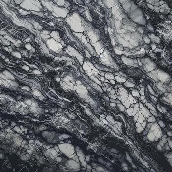 Abstract Marble Texture with Mineral Veins and Speckled Appearance. Abstract stone texture with mottled patterns, showcasing organic forms. photo
