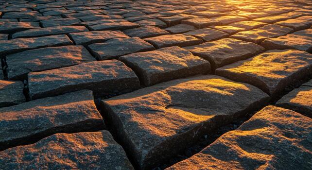 Grid-like Stone Layout Design photo