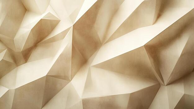 Textured polygon surface presents an abstract dimensional pattern that creates a visually intriguing geometric background photo