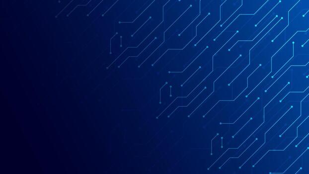 circuito tablero resumen futurista antecedentes. digital antecedentes con circuito línea elementos en tecnología azul. UPC, tarjeta madre, semiconductor, y computadora procesador concepto vector