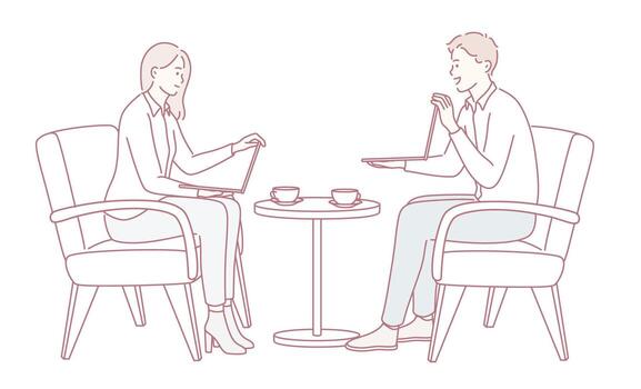A Couple Enjoying a Meal Together in a Cozy and Inviting Setting Filled with Warmth vector