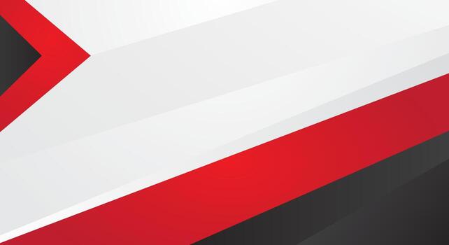 moderno rojo negro frontera marco elemento en blanco antecedentes vector