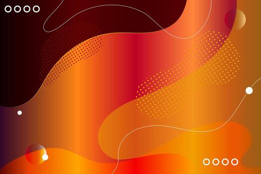 Red Background Design with Random Geometric Shape Modern Futuristic Tech Design for prints. vector