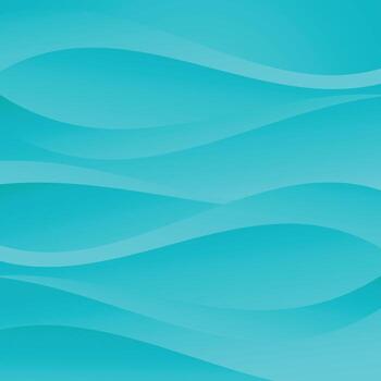 Square background with gradient green and blue gradient sand waves. vector
