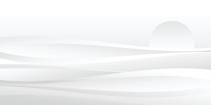 White wall with sand wave pattern, gradient sky and sun, background image. vector