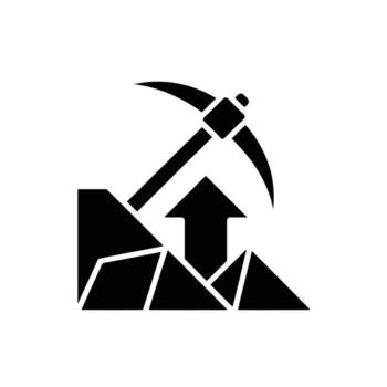 Mining Bitcoin Metaphorical Rise A Digital Currency And The Future of Cryptocurrency vector