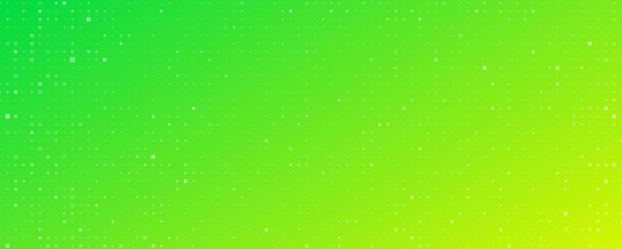Abstract green gradient geometric background with squares vector