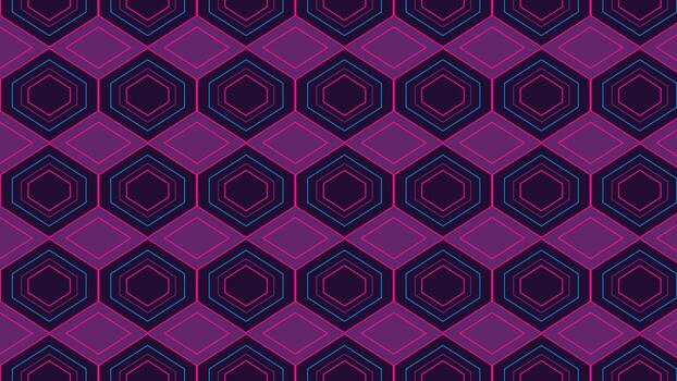 A modern twist on a retro aesthetic. This geometric pattern combines the clean lines of today's design with the bold, nostalgic color palette of the '80s and '90s. vector