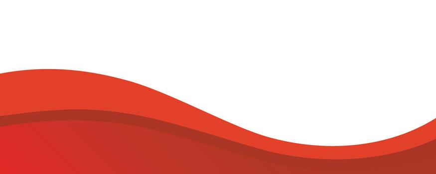 Abstract business banner background with red gradient color vector
