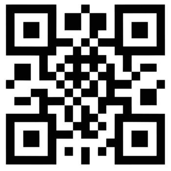 Black and white QR code pattern on a white background QR code barcode vector