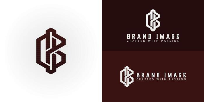 The personal brand logo creatively combines the initials BI into a strong, interconnected emblem. Its structured yet fluid design communicates professionalism, identity, and a unique personal touch. vector