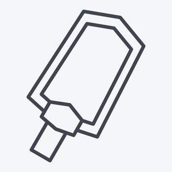 Icon Metal Detector. related to Sensors symbol. line style. design editable vector