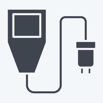 Icon Soil Moistura Sensor. related to Sensors symbol. glyph style. design editable vector